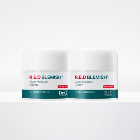 [듀오] 닥터지 레드 블레미쉬 클리어 모이스처 크림 50mL X2개