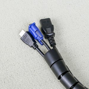 5M 스피드 전선정리 스네이크 커버 32mm 컴퓨터선정리