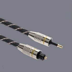 오디오 광케이블 5 원 각 메쉬 plug to toslink Opti