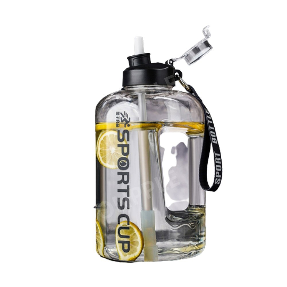 대용량 스포츠 물병 2L 투명 프로틴쉐이커 <b>다이어트</b>용 여행 왕이보 빨대 <b>다이어트</b> 하루 2200ML <b>아보</b> 스포츠 스티커