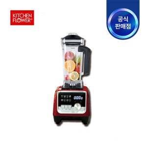 키친플라워 2L 대용량 초고속 믹서기 블랜더 KR-PM100 스테인레스 4방향 칼날 28,000RPM