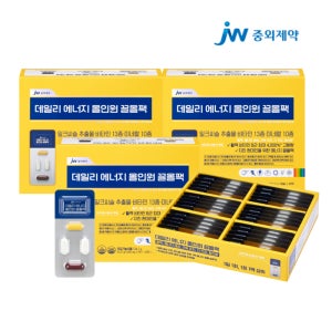 JW중외제약 데일리 에너지 끌올팩 비타민B 밀크씨슬 올인원영양제 멀티팩 30포, 3개