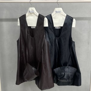 헬더 모자SET 페이크레더OPS 원피스 레이어드 드레스 빅사이즈 오버핏 루즈핏 하객룩