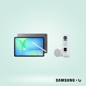 [삼성전자 X 유니파이] 유니파이 네트워크 도어벨(White) + 갤럭시 탭 S10 FE(Wi-Fi)