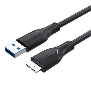 마이크로텍 USB 3.0 Micro B 외장하드 케이블 삼성 도시바 WD 연결선 0.5m