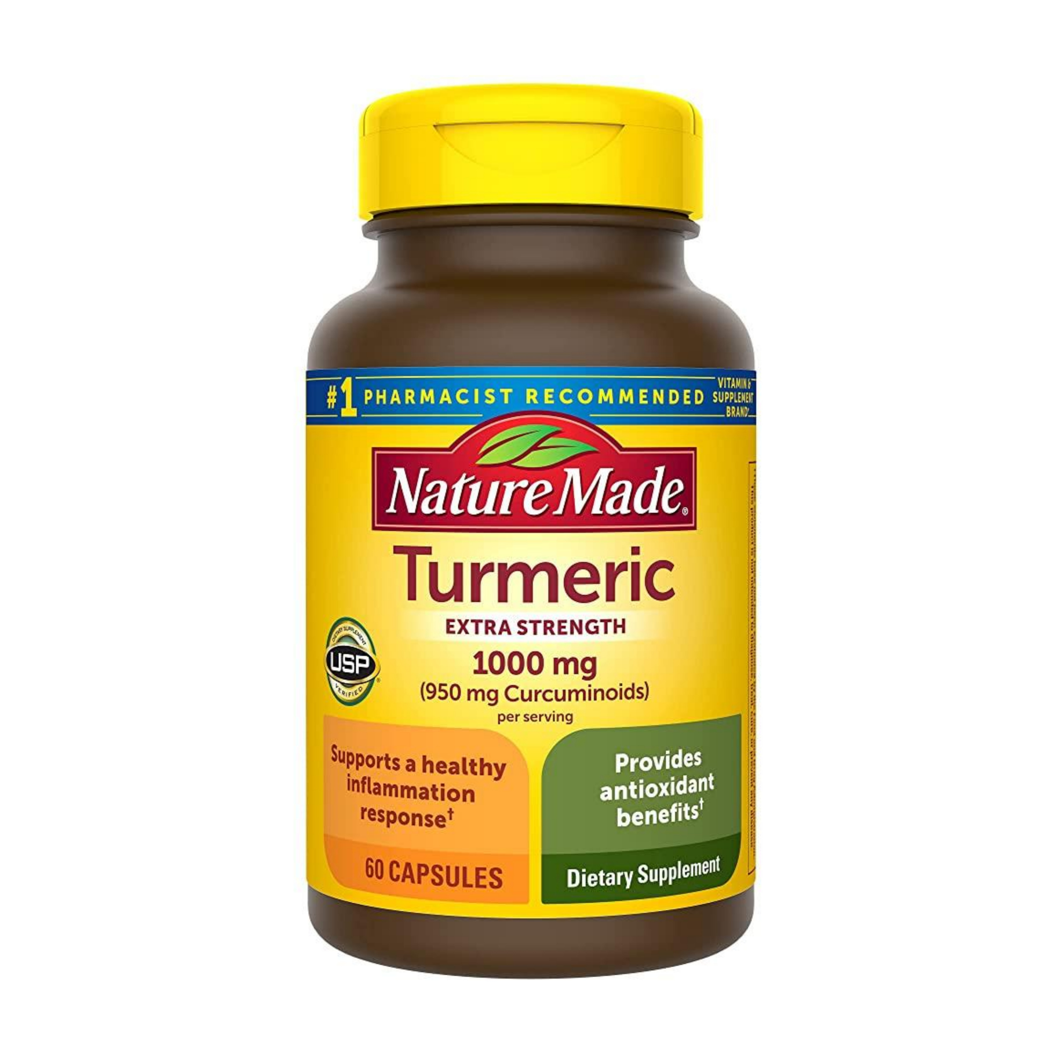 네이처메이드 <b>터메릭 커큐민</b> 1000mcg 60캡슐 엑스트라 스트랭스