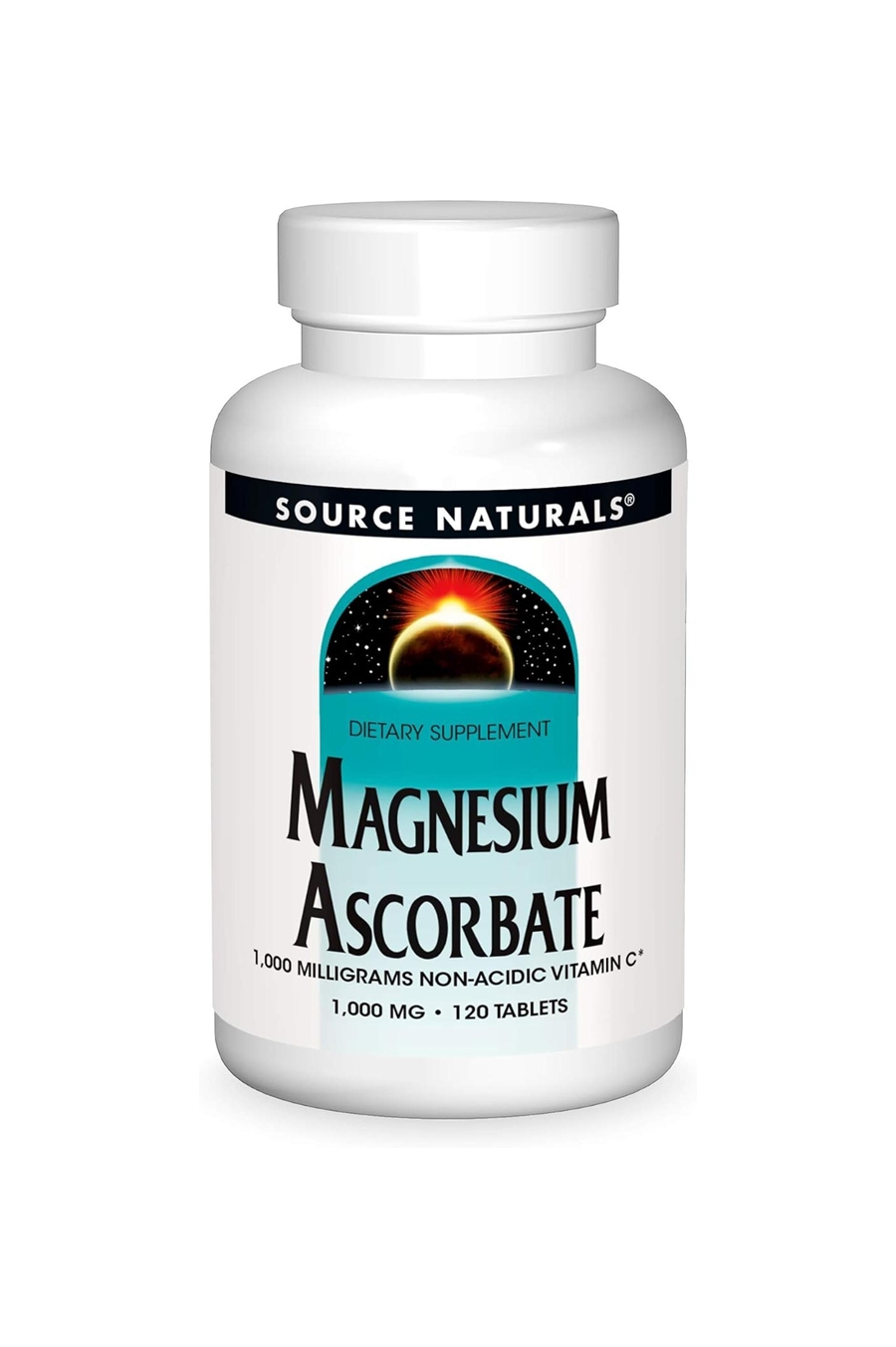 소스내추럴스 <b>마그네슘 아스코르베이트 1000mg</b> 120타블렛