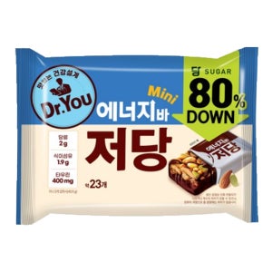 오리온 닥터유 에너지바 저당 324g (약 23개)