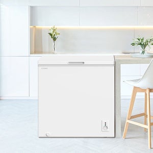 루컴즈 다용도 냉동고 F199M01-W 미니 가정용 소형 업소용 뚜껑식 방문설치