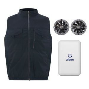 지벤 ZB-V2222 선풍기조끼 세트 여름 에어 조끼