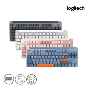 로지텍 Signature K855 무선 블루투스 기계식 키보드 적축 (로지텍코리아정품)