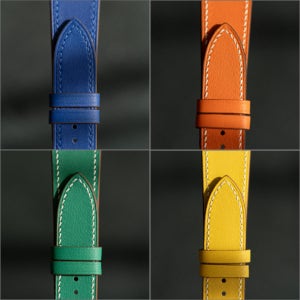 [10월 컬러 행사] 애플워치 11 10 9 8 SE3 가죽 스트랩 에르메스 스위프트 가죽 사용 호환