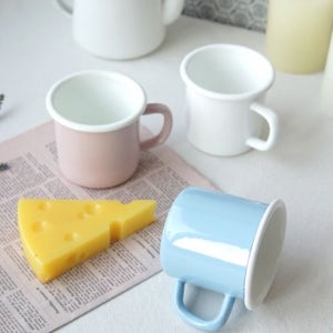 마시피렌체 파스텔 법랑 머그컵 3color