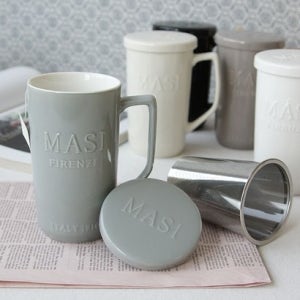 마시피렌체 티백홀더 롱머그 5color