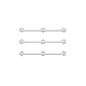 ABS 1200mm 안전바 안전손잡이35파이 장애인손잡이 스텐바 실버타운 병원복도 계단용