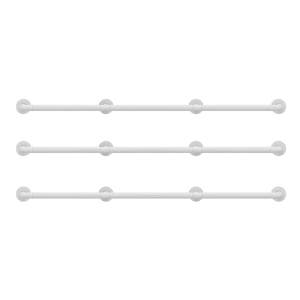 ABS 2500mm 안전바 안전손잡이35파이 장애인손잡이 스텐바 실버타운 병원복도 계단용