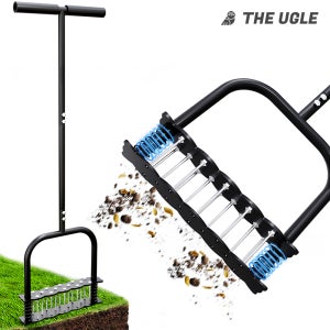 잔디 스파이크 농업용 갈퀴 천공 관리 에어레이션 농기구