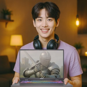 (체.감.가 1.9.2.만) MSI 소드 17 HX B13VGKG-i9 QHD RAM 인텔 고사양 RTX4070 게이밍 디자인작업용 노트북