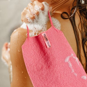 딜라이드일루이 프리미엄 시원한 등밀이 각질제거 스트랩 빅사이즈 스트레칭 거품 샤워 타월