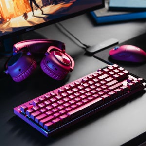 로지텍 G PRO 2 게이밍 마우스 + 텐키리스 래피드트리거 자석축 게이밍 키보드 세트 + 키보드루프