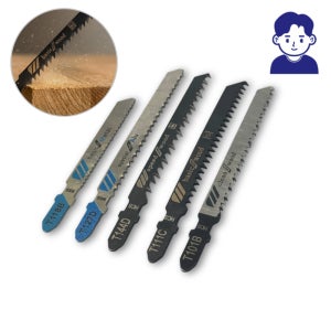 직쏘날 직소기 톱날 철제 목공 직소날 10pcs 세트