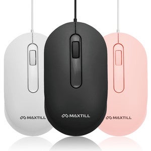 [맥스틸] USB저소음 유선마우스 [MO-M303U]