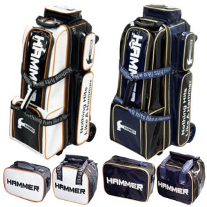 햄머 3볼 빅 볼링가방 볼링백 롤러 에나멜 신형 악세사리 파우치 (3종 증정품)