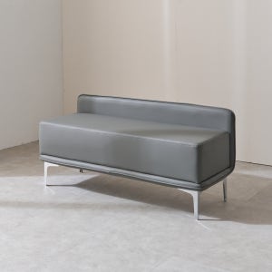 에스페라 대기실 약국 휴게실 로비 병원 의자 2인용 다크그레이