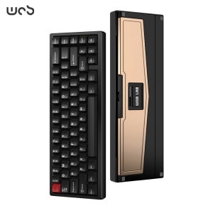 WOB ZEN65 레이니 알루미늄 유무선 핫스왑 기계식 키보드 라이트닝 블랙, HMX 바이올렛축 (하옵)