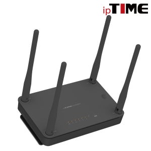 IPTIME AX2004T 블랙 WIFI-6 기가비트 와이파이 유 무선 공유기 이지메시RT 지원