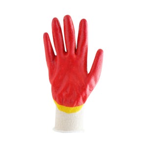 OS 이중코팅장갑 황색 100켤레 목장갑 면장갑 작업용 다용도