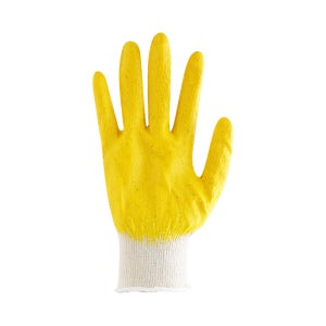 OS 반코팅장갑 노랑 100켤레 목장갑 면장갑 작업용 다용도