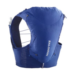 살로몬 25년 러닝 조끼 ADV SKIN 12 LC2011200 블루(플라스크2개 포함)