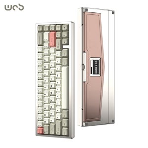 WOB ZEN65 레이니 알루미늄 유무선 핫스왑 기계식 키보드 웜 스모크 실버, 카일 BOX 월신축 (상옵)