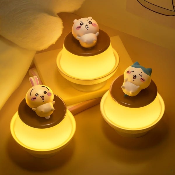 치이카와 푸딩 무드등 램프 귀여운 수면등 인테리어 조명 집들이 선물