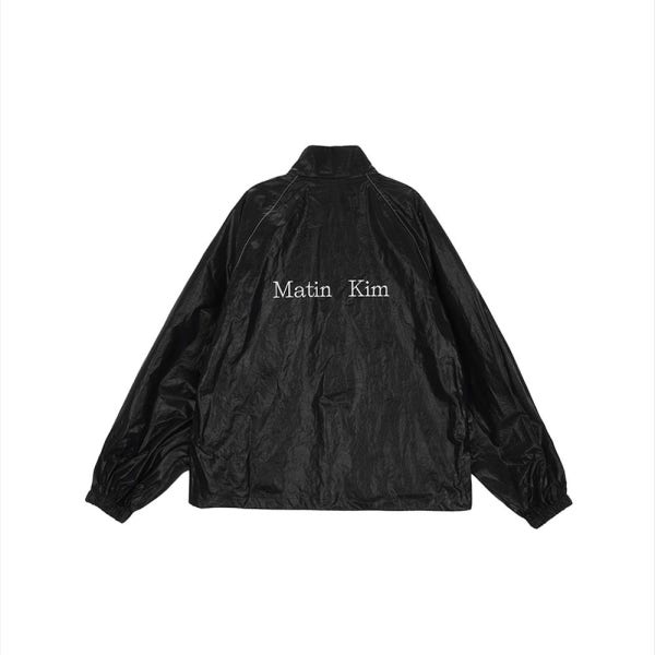 [마뗑킴] MATIN KIM LOGO COATING JUMPER IN BLACK