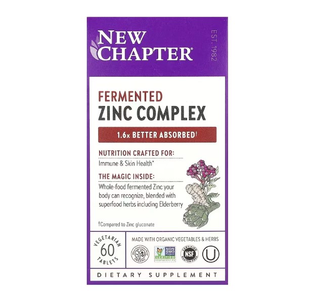 뉴챕터 <b>산화아연</b> <b>아연</b>구리 60정 2개월분 Zinc