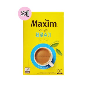 맥심 모카골드 제로슈거(100t)x2개입