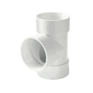 PVC 배관자재 DTS 배수용 DT (정T 단관) 50 파이프 관 연결 이음관 부속