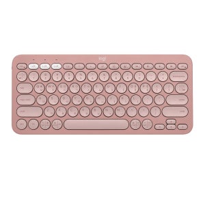 로지텍 블루투스 무선 키보드 K380S 더스티 로즈