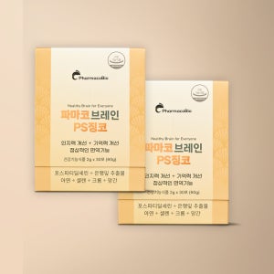 파마코브레인 PS징코 포스파티딜세린 80% 기억력 뇌 포스타디딜세린 스틱 60포, 1개