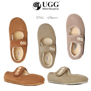 호주 DKUGG 디나 메리제인 어그 로고 레터링 클래식 단화 플랫폼 DK237 DK240