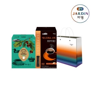 쟈뎅 헤이즐넛 혼합 선물세트 (스틱커피+핸드드립백)+ 쇼핑백