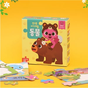 핑크퐁 아기퍼즐 동물 맞추기 유아 놀이