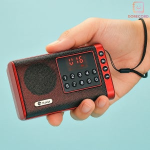 usb 충전 아남 라디오 가정용 등산 캠핑 효 led 디스플레이 3w