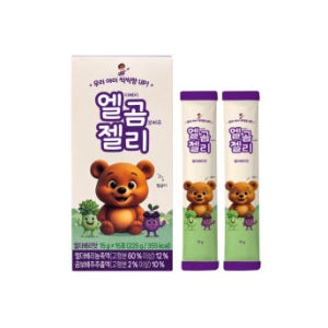 이벤트! 엘더베리+곰보배추 콧물, 감기 면역 지킴이 엘곰젤리 15개입