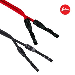 라이카 카메라 로프 스트랩 100cm COOPH 블랙 레드