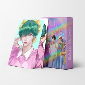 B 케이 팝 데몬 헌터스 굿즈 포토 카드 헌트릭스 55장 세트 포카 케이팝 사자보이즈 Photo card