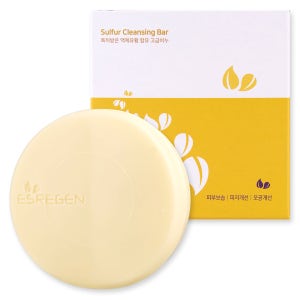 에스리젠 특허 액체 유황 프리미엄 천연 클렌징 세수 세안 비누 70g, 1개