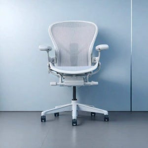 12년 보증 허먼밀러 뉴 에어론 체어 B TYPE 사무용 의자 풀, 미네랄